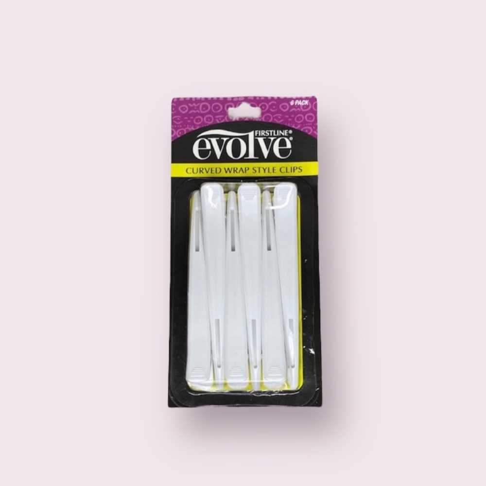 4/$12🦋 Firstline Evolve Curved Wrap Style Clips 6 Pack